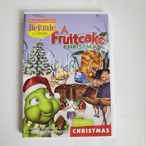 Max Lucado’s Hermie & Friends A Fruitcake Christmas DVD Animated - Picture 1 of 3